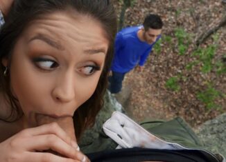 Horny Chick On A Tree