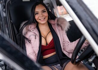 Anal Gaping on the Backseat