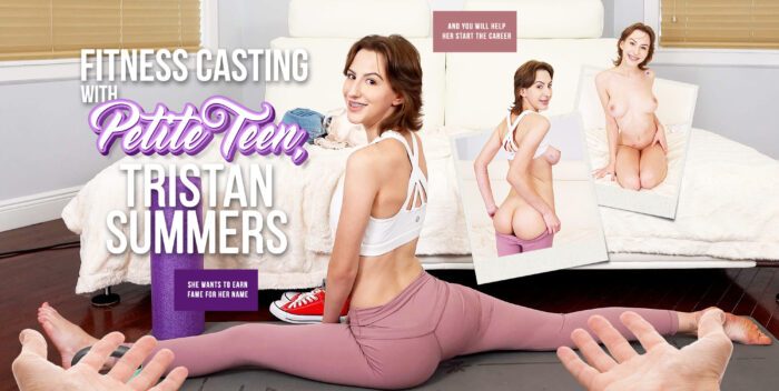 Fitness Casting with Petite Teen Tristan Summers