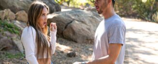athena anderson hiking for a blowjob