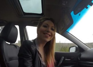 Ivy Anarchy Car Blowjob