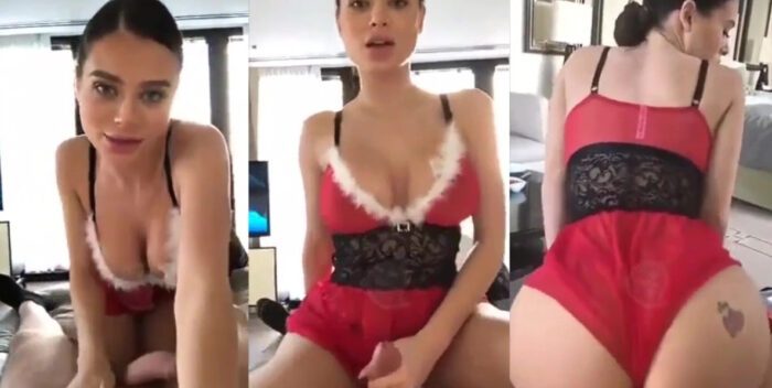 Lana Rhoades Christmas Homemade Sextape