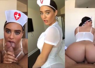 Lana Rhoades Hot Nurse Homemade Sextape