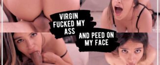 my cheetara virgin fucked my ass and peed on my face