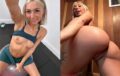 Chloe Temple Blonde Girl Cant Afford The Gym