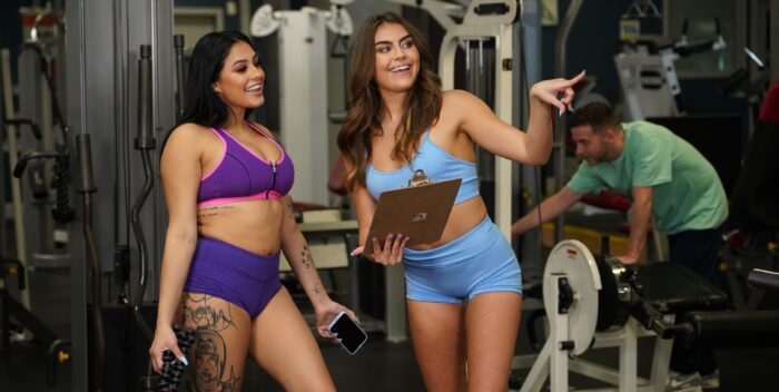 Serena Santos, Selina Bentz Influencer Workout