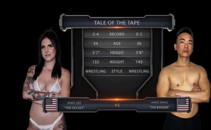 Nikki Zee Vs James Bang