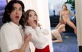 Katie Kush, Sophia Locke & Summer Stevens – Our Stepmom Is Fucking Someone, Let’s Listen!