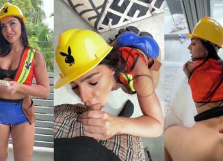 Emily Rinaudo Worker Gets Fucked Sextape