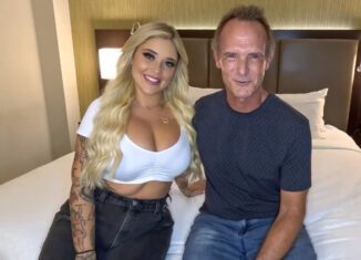 Kali Roses Fucked Hard by Old Man in Hotel Room