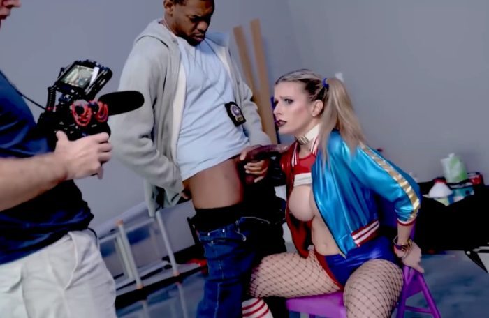 Cory Chase Gotham Clown Chase 3 BTS