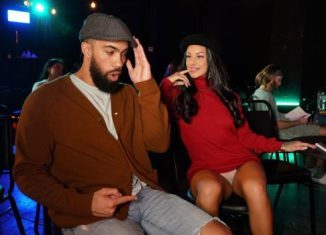 Evelin Stone Sloppy Public Bathroom Bang