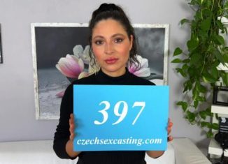 Helina Dream Hot brunette sex bomb in porn action