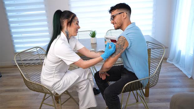 Vanessa Therock My Big Syringe In The Nurse