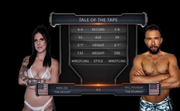 Nikki Zee Nikki Zee Vs Will Pounder