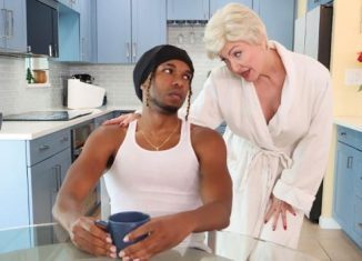 DD White GILF Perks Him Right Up DD White