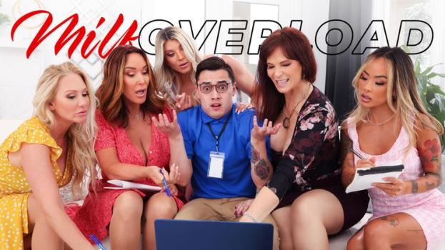 milfoverload syren d mer alexis malone rachel steele lind tech help overload