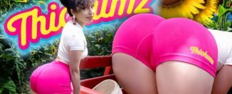 thickumz pixie smalls cutie with a booty willow shows off her perfect bubble butt