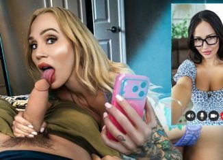 PervMom Izi Blu Sarah Jessie Are You Seeing This His Dick Is Huge… Mom Aunt Didnt Think Id Hear Their Call yourdailypornvideos