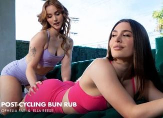 AllGirlMassage Ella Reese Ophelia Fae Post Cycling Bun Rub yourdailypornvideos