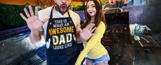 FamilyStrokes Serena Hill Ill Drain Your Cock Before the BBQ Serena Gets Marinated In Daddys White Sauce yourdailypornvideos