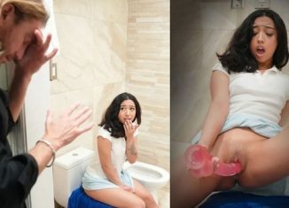 FilthyTaboo Liora Vane is Caught in the Act by Stepdad yourdailypornvideos