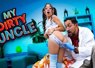 MyDirtyUncle Freya von Doom Help Me Uncle Doctor Tiny Freya Has the Wettest Panties yourdailypornvideos