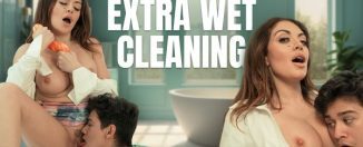 OopsFamily Vivianne DeSilva Extra Wet Cleaning yourdailypornvideos
