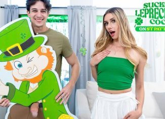 PrincessCum Emily Jade Sucking Leprechaun Cock On St Pattys Day S14 E1 yourdailypornvideos
