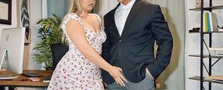 NaughtyAmerica Naughty Student Maisey Monroe gets pulled into the Deans office to pull on his cock yourdailypornvideos