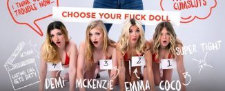 PervzSingles Mckenzie Mae Emma Rosie Demi Hawks Coco Lovelock Polar Opposites Four Petite Blondes vs Huge Director PervCasting yourdailypornvideos