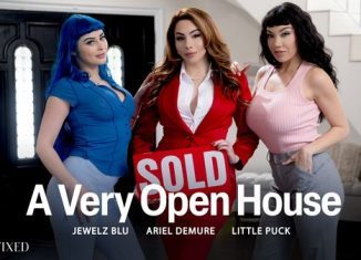 Transfixed Jewelz Blu Ariel Demure Little Puck A Very Open House yourdailypornvideos