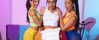 Brazzers Kira Noir Ryan Reid Mikey Star Lesbians Level Up Their Workout yourdailypornvideos