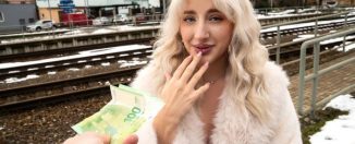 PublicAgent Sunflower Doll Pretty British Blonde Facial