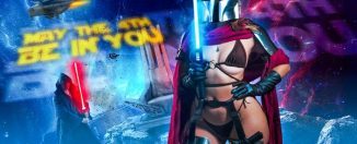 TeamSkeetSingles River Lynn Come to the Dark Side Weve Got River Lynn Star Wars Parody yourdailypornvideos