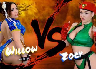 TeamSkeetSingles Willow Ryder vs Zoey Uso Fight Street Fighter Parody